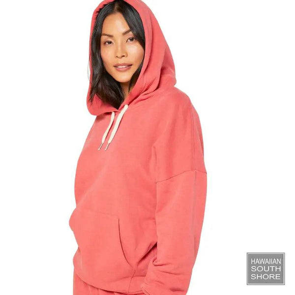 Outerknown Hoodie Slouchy Cranberry - CLOTHING - [Surfboards Surf Shop and Clothing Boutique Honolulu]