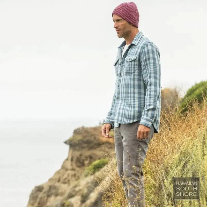 Outerknown SHIRT Adriatic Lucent - CLOTHING - [Surfboards Surf Shop and Clothing Boutique Honolulu]