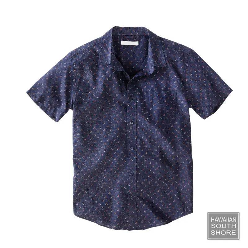 Outerknown SHIRT SEA (Small-Large) Dark Navy Paz - CLOTHING - [Surfboards Surf Shop and Clothing Boutique Honolulu]