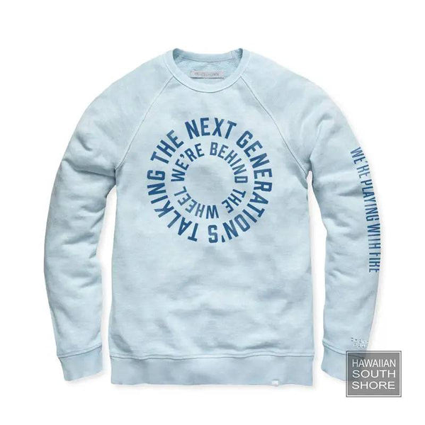 Outerknown Sweater Crowded House Next Generation Daylight Crew Sweater - CLOTHING - [Surfboards Surf Shop and Clothing Boutique Honolulu]