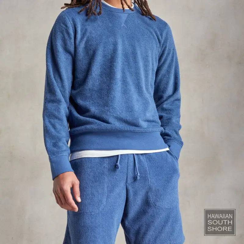 Outerknown Sweater Hightide Crew Small-XLarge Twizone - CLOTHING - [Surfboards Surf Shop and Clothing Boutique Honolulu]