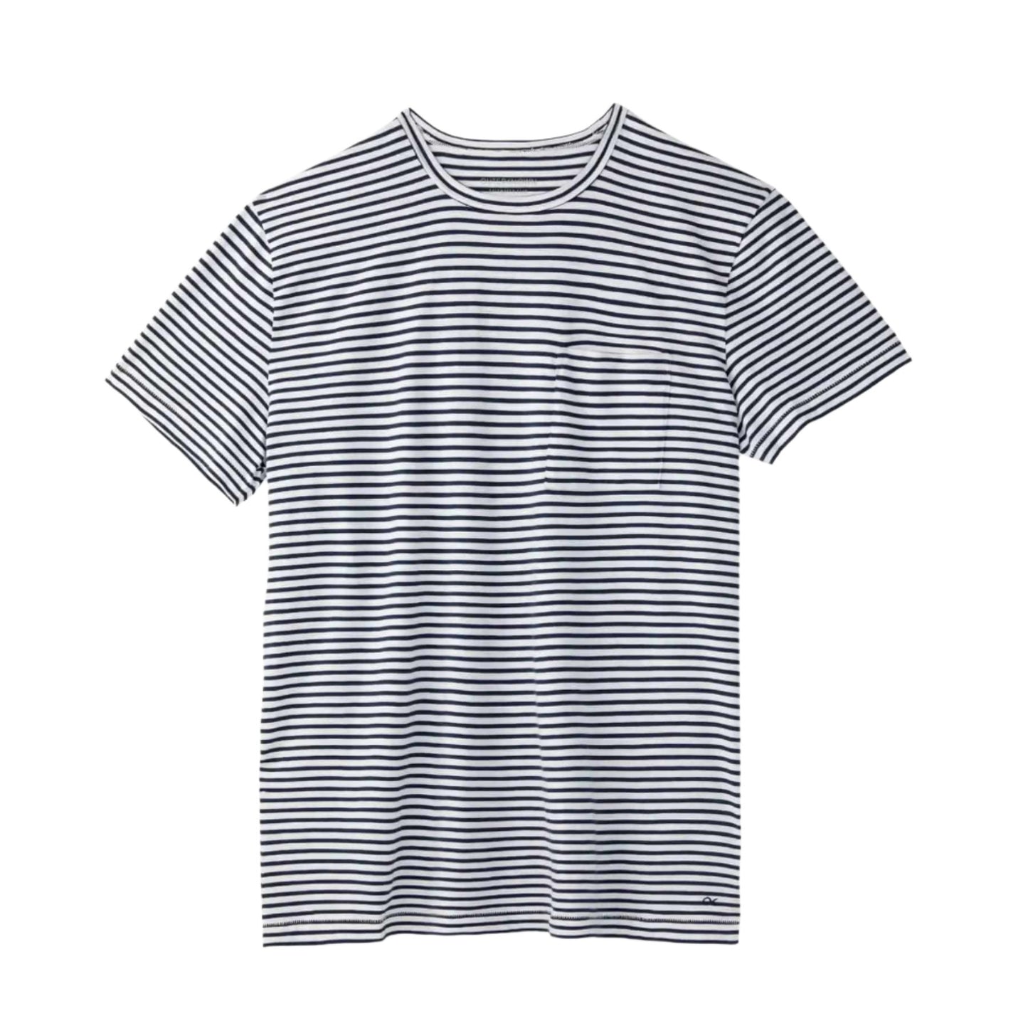 OUTERKNOWN T-shirt Saltwater Slub Pocket Men's XLarge Stripe - CLOTHING - [Surfboards Surf Shop and Clothing Boutique Honolulu]