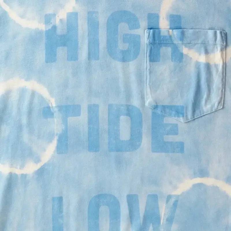 OUTERKNOWN T-Shirt TIDE SHIFT TIE-DYE Blue - CLOTHING - [Surfboards Surf Shop and Clothing Boutique Honolulu]