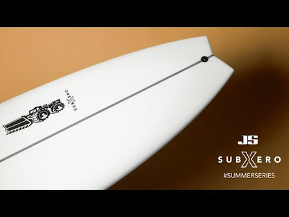 SALE JS Industries SUB XERO (5'6, 5'7) Five Fin FCS II HYFI 2 White