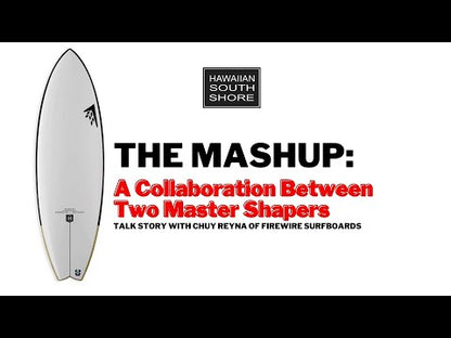 Firewire MASHUP (5'2-6'6) Five Fin FUTURES Helium 2 Black Rails