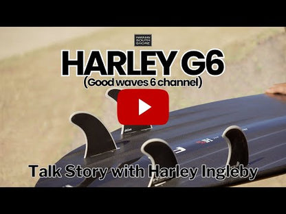 Harley Ingleby G6 (9'1) 4+1 Fin Thunderbolt Black