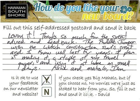 Hand-Written Reviews