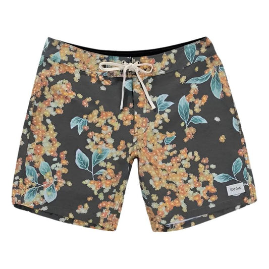 RHYTHM Boardshort Isle Floral 28-34 Dark Navy - CLOTHING - [Surfboards Surf Shop and Clothing Boutique Honolulu]