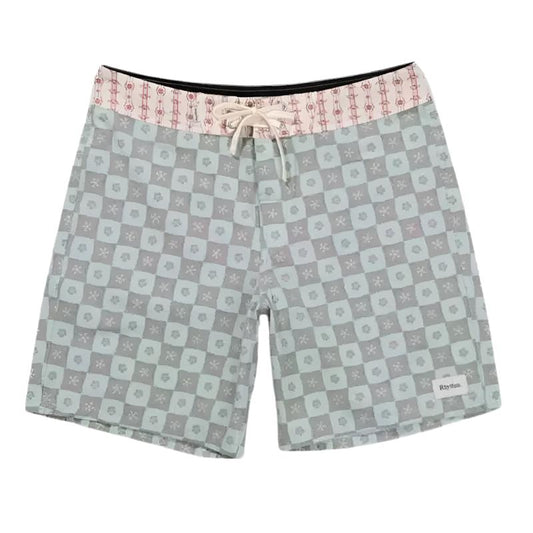 RHYTHM Boardshort Seaside 28-34 Sea Green - CLOTHING - [Surfboards Surf Shop and Clothing Boutique Honolulu]