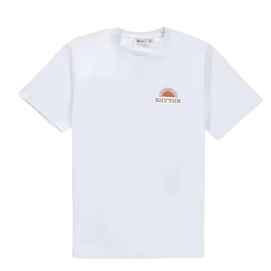 RHYTHM T-Shirt Awake (XSmall-Medium) Vintage White - CLOTHING - [Surfboards Surf Shop and Clothing Boutique Honolulu]