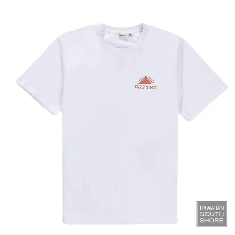 RHYTHM T-Shirt Awake (XSmall-Medium) Vintage White - CLOTHING - [Surfboards Surf Shop and Clothing Boutique Honolulu]