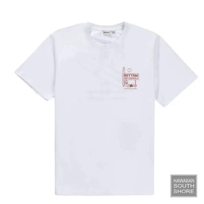 RHYTHM T-Shirt Lull (Small - XLarge) White - CLOTHING - [Surfboards Surf Shop and Clothing Boutique Honolulu]