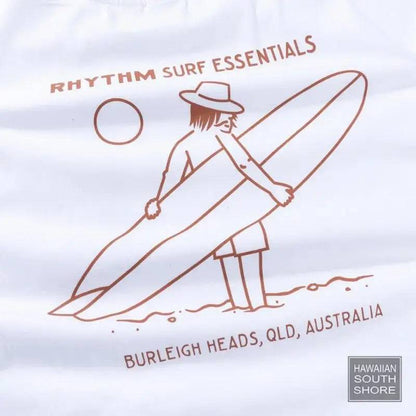 RHYTHM T-Shirt Lull (Small - XLarge) White - CLOTHING - [Surfboards Surf Shop and Clothing Boutique Honolulu]