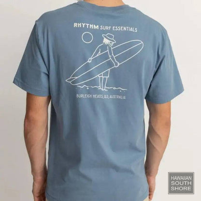 RHYTHM T-Shirt Lull (XSmall - XXLarge) Vintage Blue - CLOTHING - [Surfboards Surf Shop and Clothing Boutique Honolulu]