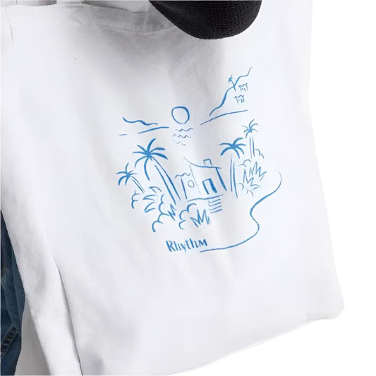 Rhythm Tote Bag Palma Cream - BAG - [Surfboards Surf Shop and Clothing Boutique Honolulu]