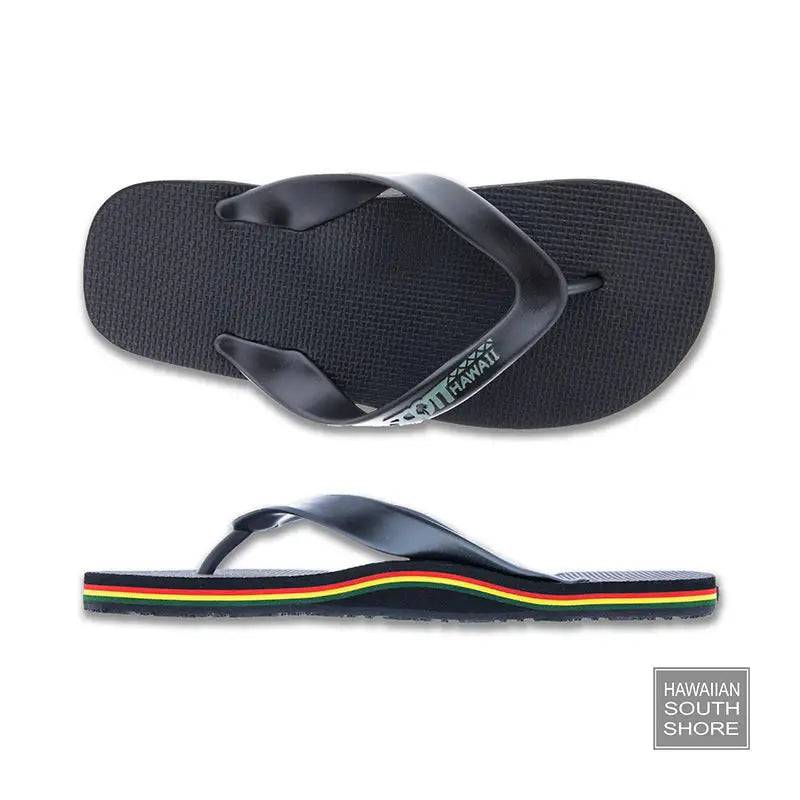 Scott Sandal JAWAIIAN (5'-14') Black - FOOTWEAR - [Surfboards Surf Shop and Clothing Boutique Honolulu]