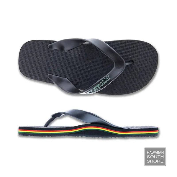 Scott Sandal JAWAIIAN (5&#39;-14&#39;) Black - FOOTWEAR - [Surfboards Surf Shop and Clothing Boutique Honolulu]