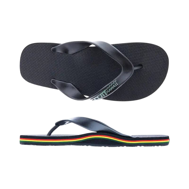 Scott Sandal JAWAIIAN (5'-14') Black - FOOTWEAR - [Surfboards Surf Shop and Clothing Boutique Honolulu]