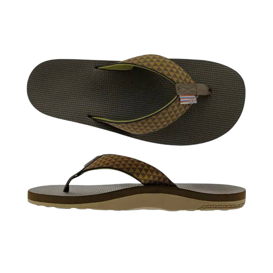 Scott Sandal Manoa Brown Aina (5"-14") - FOOTWEAR - [Surfboards Surf Shop and Clothing Boutique Honolulu]