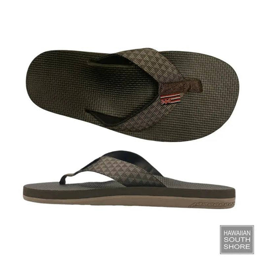 Scott Sandal/ Manoa Sandal AINA Brown 5'/Grey - FOOTWEAR - [Surfboards Surf Shop and Clothing Boutique Honolulu]