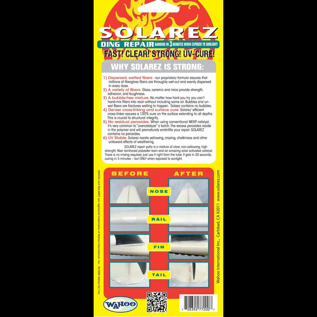 SOLAREZ Fiberfill Poly 2.0 oz - SHOP SURF ACC. - [Surfboards Surf Shop and Clothing Boutique Honolulu]