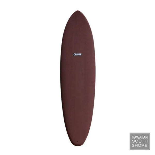 SURF CRIME CA TWIN 7&#39;0&quot; V46.62 FCS Compatible Oxblood Color **Fins Included** - SHOP SURFBOARDS - [Surfboards Surf Shop and Clothing Boutique Honolulu]