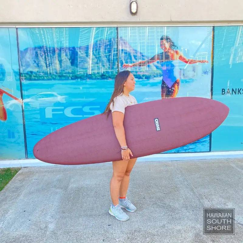 SURF CRIME CA TWIN 7'0" V46.62 FCS Compatible Oxblood Color **Fins Included** - SHOP SURFBOARDS - [Surfboards Surf Shop and Clothing Boutique Honolulu]