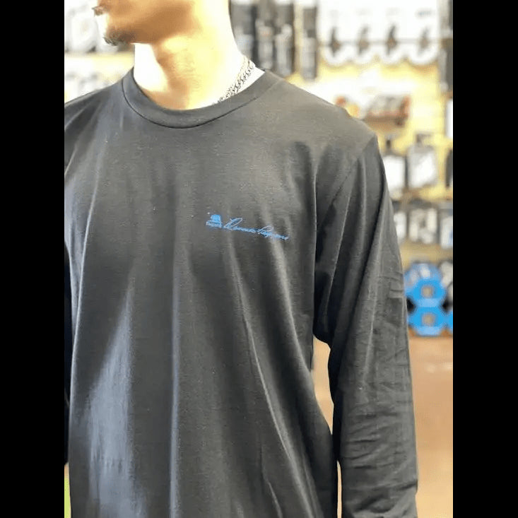 Donald Takayama Tee 4Bird Long Sleeve Black - CLOTHING - [Surfboards Surf Shop and Clothing Boutique Honolulu]