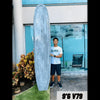 Ben Skinner Cherry Picker (9'6") Single Fin Thunderbolt Silver Grey - SHOP SURFBOARDS - [Surfboards Surf Shop and Clothing Boutique Honolulu]