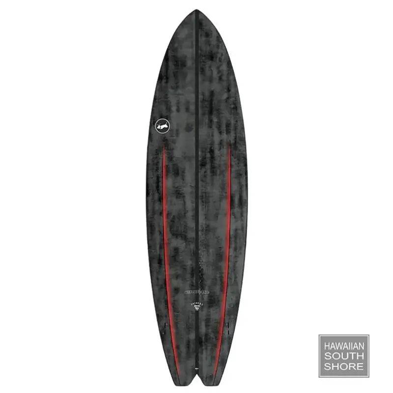 Ben Skinner Skindog Hydroplane (6'5) Thunderbolt Black Red Carbon - SHOP SURFBOARDS - [Surfboards Surf Shop and Clothing Boutique Honolulu]