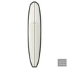 CJ Nelson CHAMELEON 2+1 Fin (9'1") Thunderbolt Black Off White/Carbon Rail - SHOP SURFBOARDS - [Surfboards Surf Shop and Clothing Boutique Honolulu]