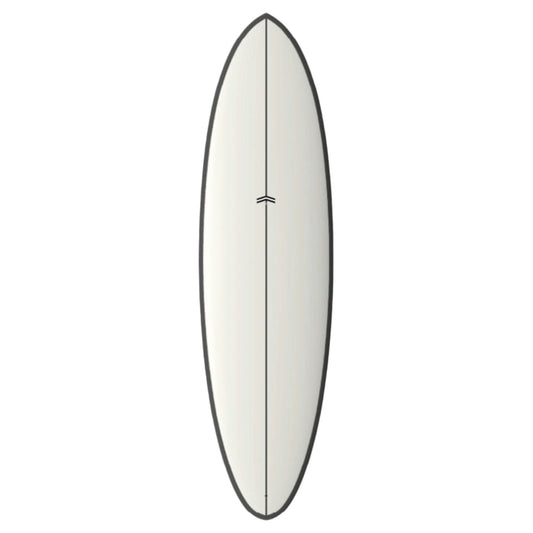 CJ Nelson OUTLIER X (6'3-6'9) 2+1 Fin Thunderbolt Black WHITE/CARBON RAIL - SHOP SURFBOARDS - [Surfboards Surf Shop and Clothing Boutique Honolulu]