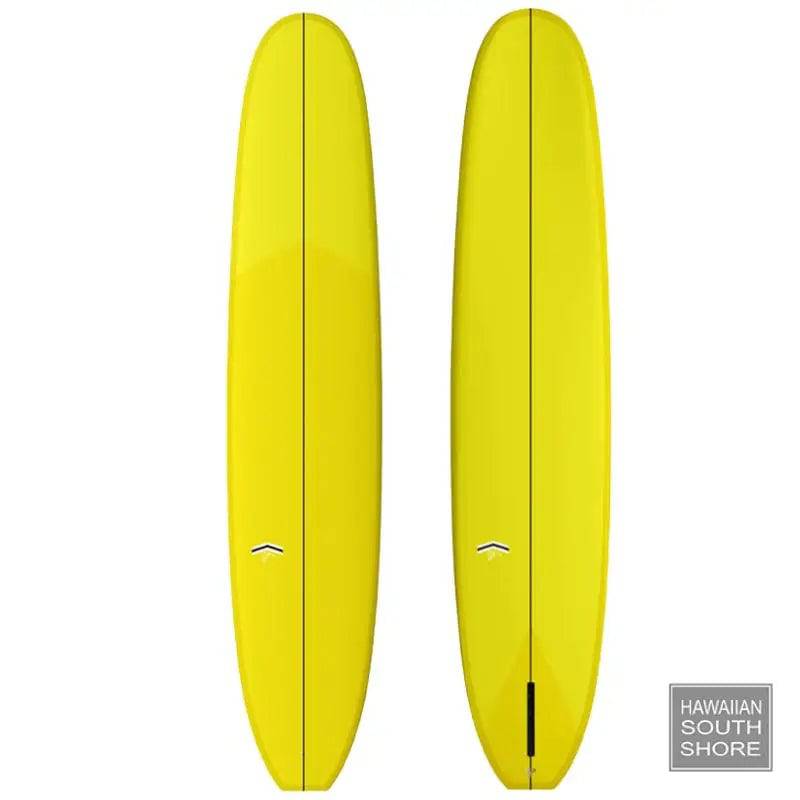 CJ Nelson SLASHER LOW PRO (9'3-9'9) Single Fin Thunderbolt Silver Bright Yellow - SHOP SURFBOARDS - [Surfboards Surf Shop and Clothing Boutique Honolulu]