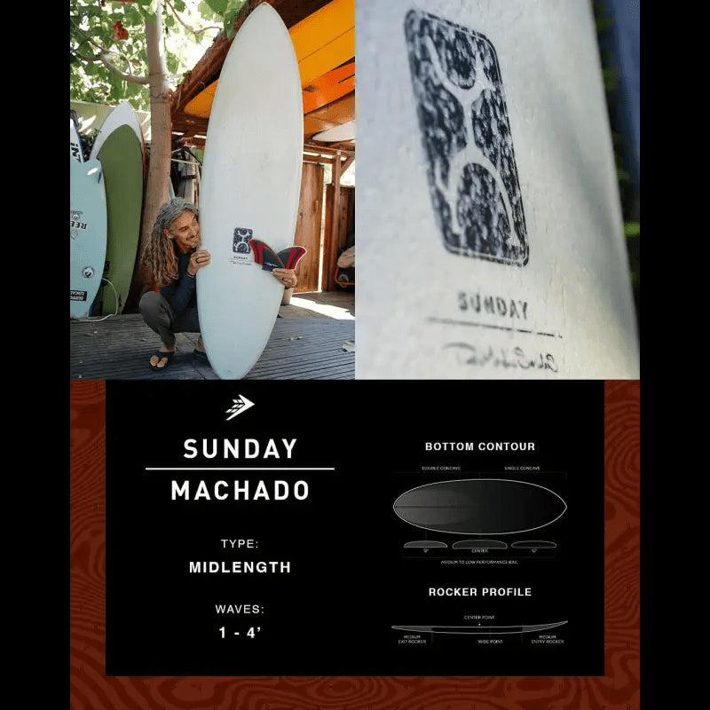 THUNDERBOLT SUNDAY 6'8-7'3 Futures Thunderbolt Red Olive - SHOP SURFBOARDS - [Surfboards Surf Shop and Clothing Boutique Honolulu]