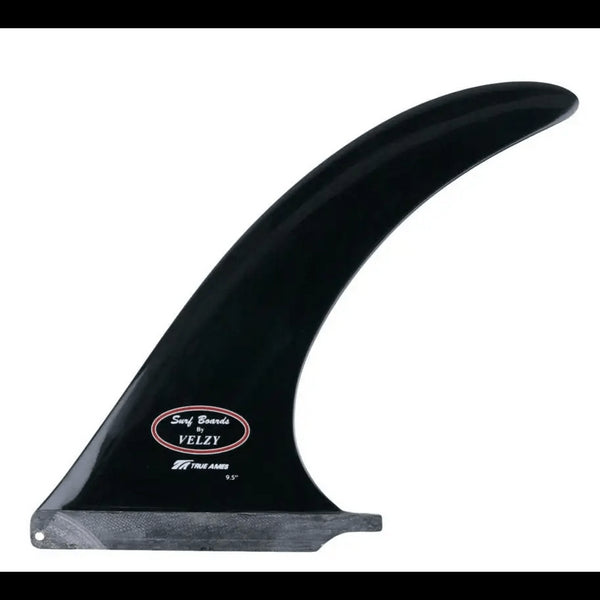 True Ames VELZY Longboard Noserider Fin 9&quot;-10&quot;/Black Color - SHOP SURF ACC. - [Surfboards Surf Shop and Clothing Boutique Honolulu]