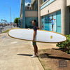 JOEL TUDOR MESSIAH 9'8 Single Fin Kelp w/ Red Yellow Clear Deck - SHOP SURFBOARDS - [Surfboards Surf Shop and Clothing Boutique Honolulu]