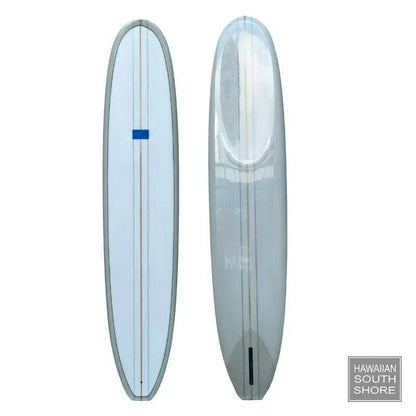 JOEL TUDOR MODEL T 9'2 Single Fin Gray Clear Top - SHOP SURFBOARDS - [Surfboards Surf Shop and Clothing Boutique Honolulu]