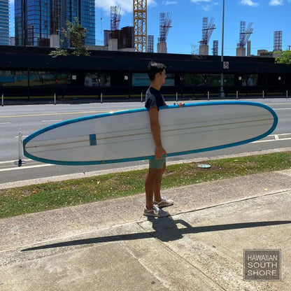 JOEL TUDOR MODEL T 9'6 Single Fin Royal Blue Clr Deck - SHOP SURFBOARDS - [Surfboards Surf Shop and Clothing Boutique Honolulu]