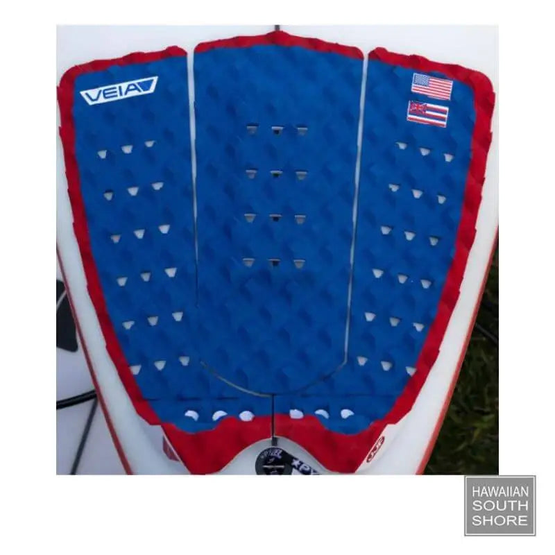 Red Blue Surfing Tail Pads Surf Shop and Clothing Boutique Honolulu