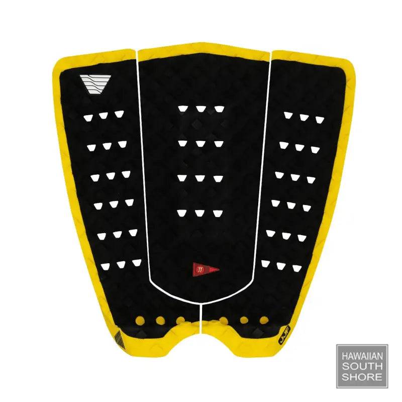 VEIA DECKPAD John John Florence 3PC Squash Tail Pro Yellow Night - SHOP SURF ACC. - [Surfboards Surf Shop and Clothing Boutique Honolulu]