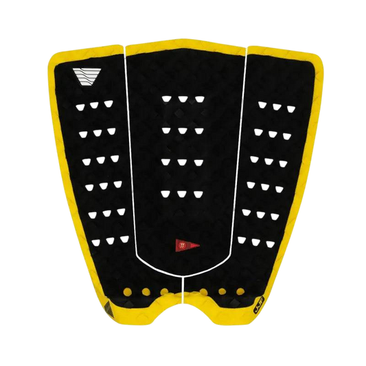 VEIA DECKPAD John John Florence 3PC Squash Tail Pro Yellow Night - SHOP SURF ACC. - [Surfboards Surf Shop and Clothing Boutique Honolulu]