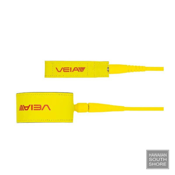 VEIA Leash JJF PRO 5&#39;/6&#39;/7&#39;/Yellow Red - SHOP SURF ACC. - [Surfboards Surf Shop and Clothing Boutique Honolulu]