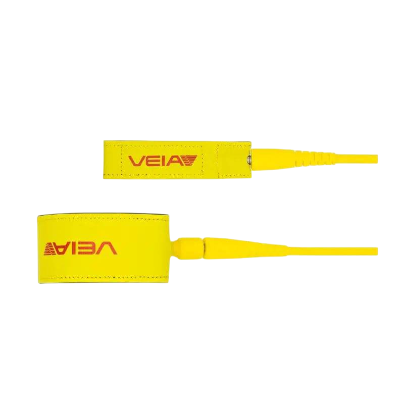 VEIA Leash JJF PRO 5'/6'/7'/Yellow Red - SHOP SURF ACC. - [Surfboards Surf Shop and Clothing Boutique Honolulu]