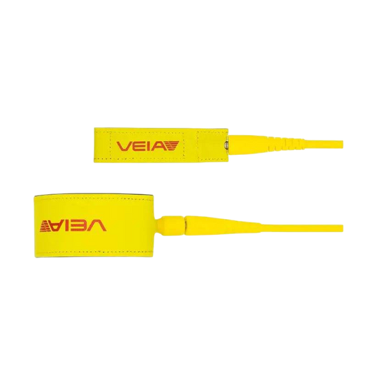 VEIA Leash JJF PRO 5'/6'/7'/Yellow Red - SHOP SURF ACC. - [Surfboards Surf Shop and Clothing Boutique Honolulu]