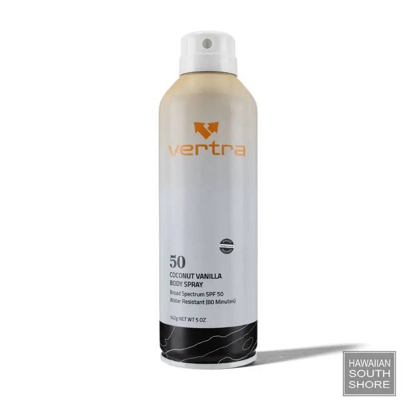 Vertra Spray Coconut Vanilla SPF50 - SKIN CARE - [Surfboards Surf Shop and Clothing Boutique Honolulu]