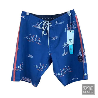 VISSLA Boardshorts Aloha & Adios 18.5" 28-32 Dark Denim Color - CLOTHING - [Surfboards Surf Shop and Clothing Boutique Honolulu]