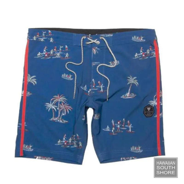 VISSLA Boardshorts Aloha &amp; Adios 18.5&quot; 28-32 Dark Denim Color - CLOTHING - [Surfboards Surf Shop and Clothing Boutique Honolulu]