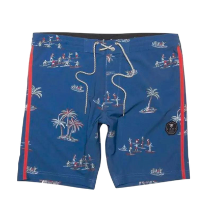 VISSLA Boardshorts Aloha & Adios 18.5" 28-32 Dark Denim Color - CLOTHING - [Surfboards Surf Shop and Clothing Boutique Honolulu]