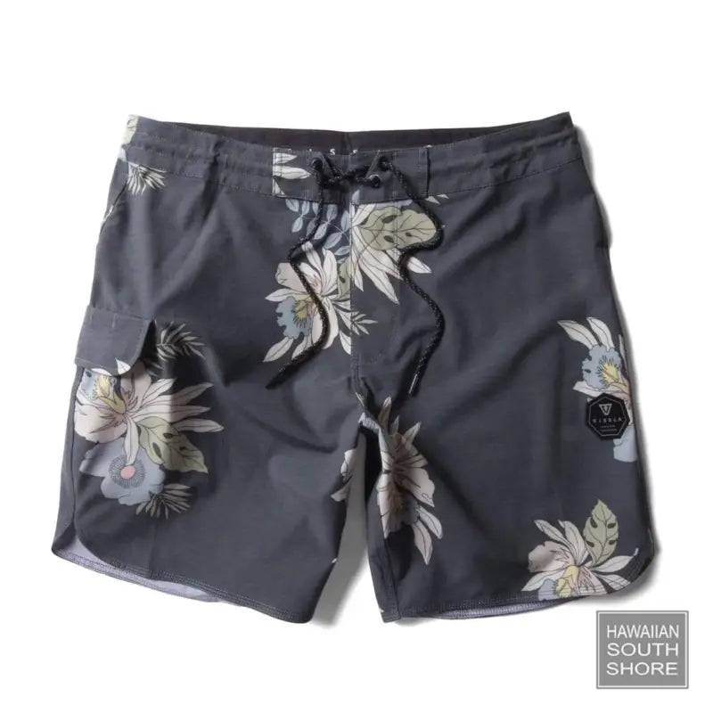 VISSLA Boardshorts ALOHA AMIGO 17.5" 28-36 Phantom - CLOTHING - [Surfboards Surf Shop and Clothing Boutique Honolulu]