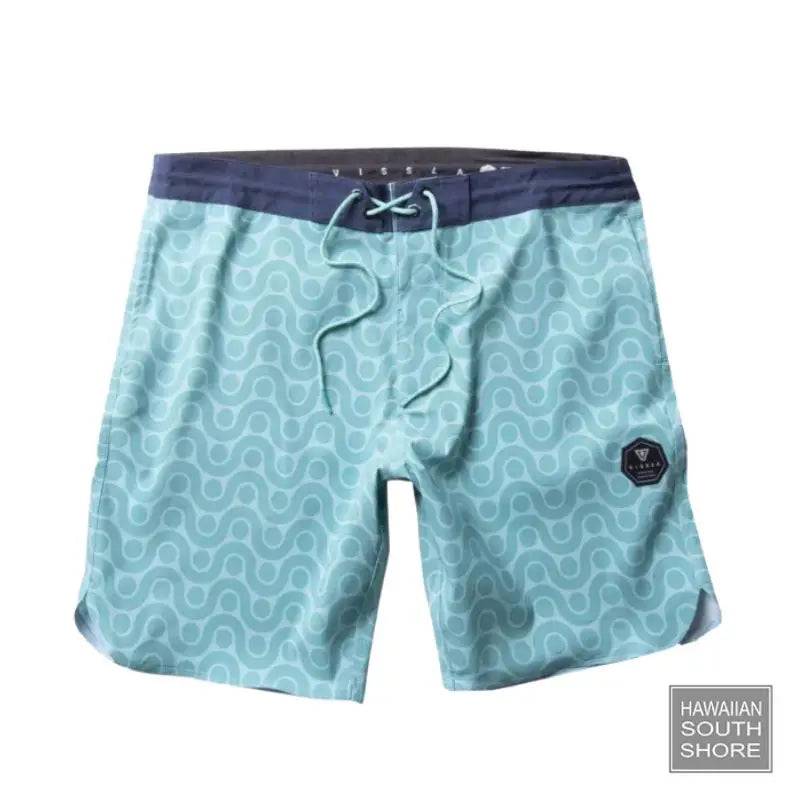 VISSLA Boardshorts BOY WASHOUT 17&quot; Jade Color - CLOTHING - [Surfboards Surf Shop and Clothing Boutique Honolulu]